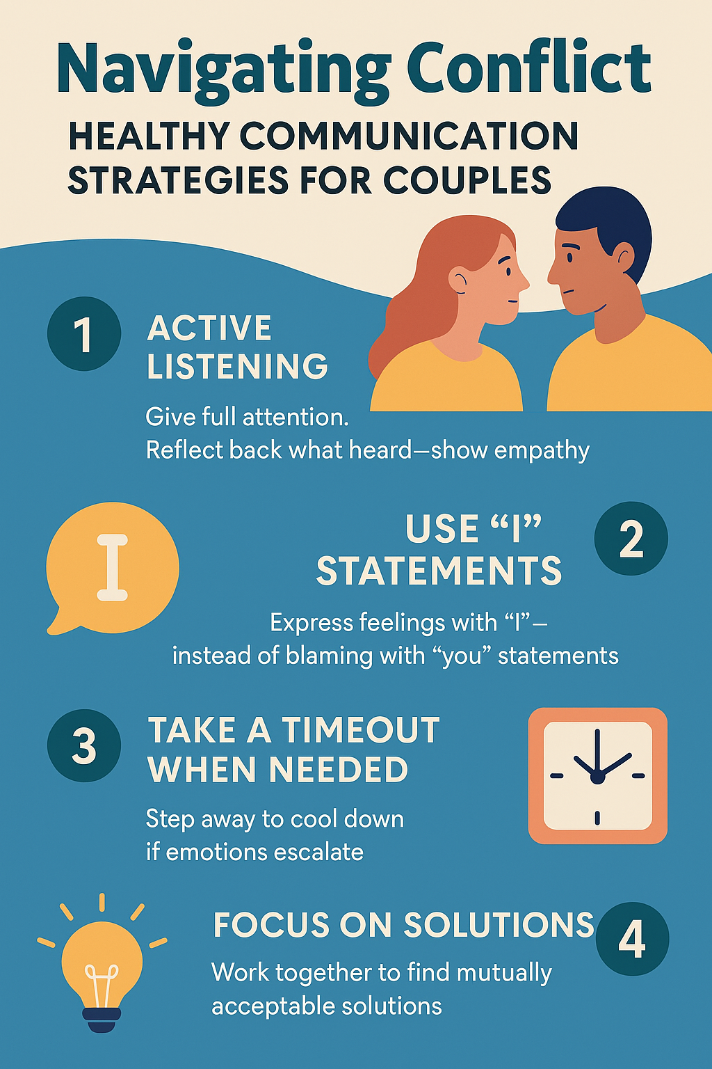 Turning Disagreements Into Growth: Healthy Communication Strategies for Couples